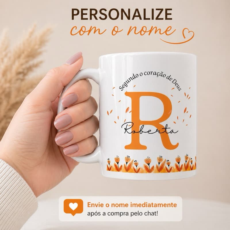 Kit Caneca personalizada + caixa + chaveiro fio de malha/ presente amiga-mãe-dinda-professora