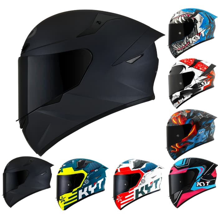 Capacete Moto Esportivo Kyt Tt Course Diversos Graficos Para Facilitar Sua Escolha