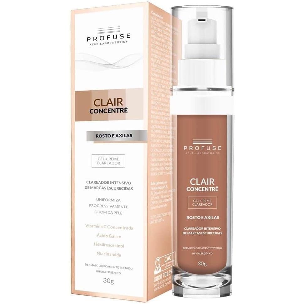 Profuse Clair Concentre Gel Creme Clareador Rosto e Axilas