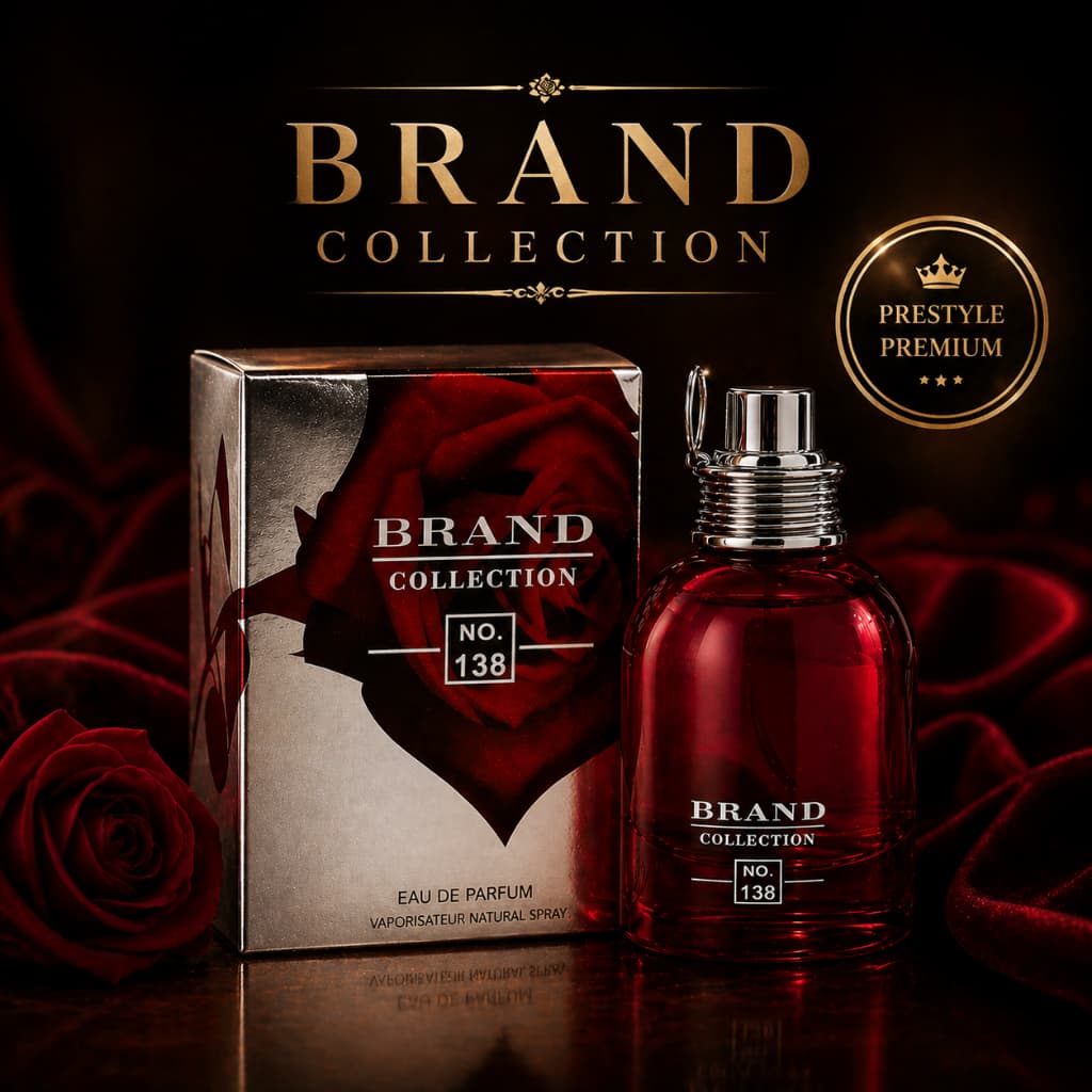 Perfume Brand Collection N 138 Feminino Aroma Doce e Marcante, Sofisticado e Sedutor 25ml Alta Fixaç