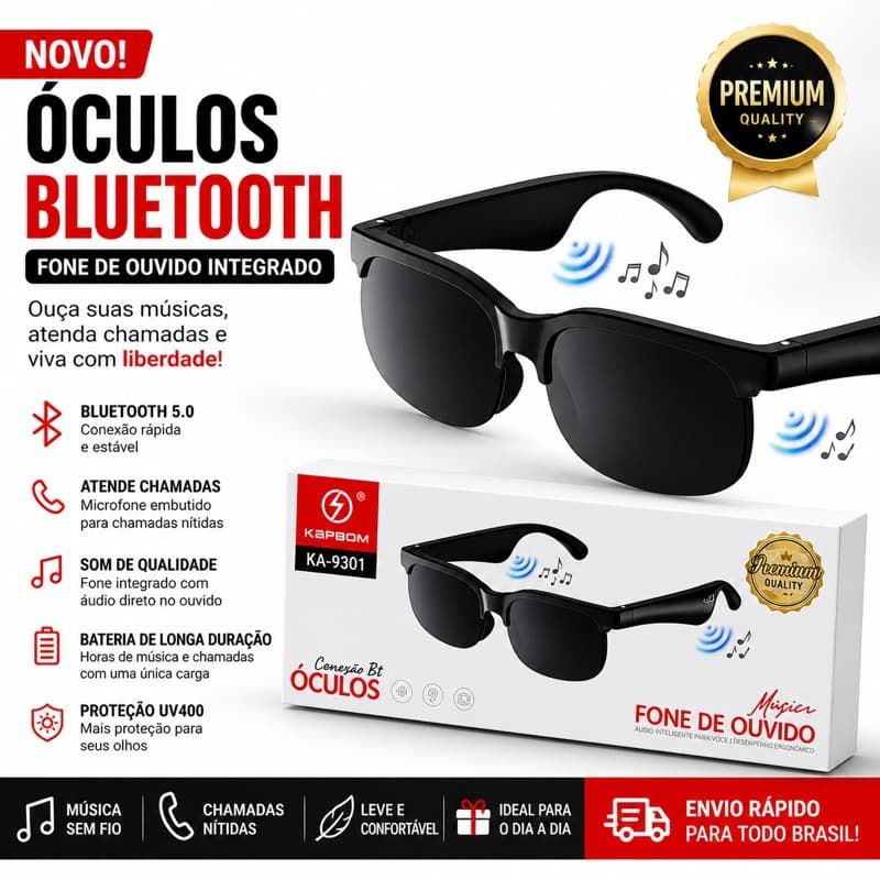 Óculos de Sol Quadrado Unissex com Proteção UV400
