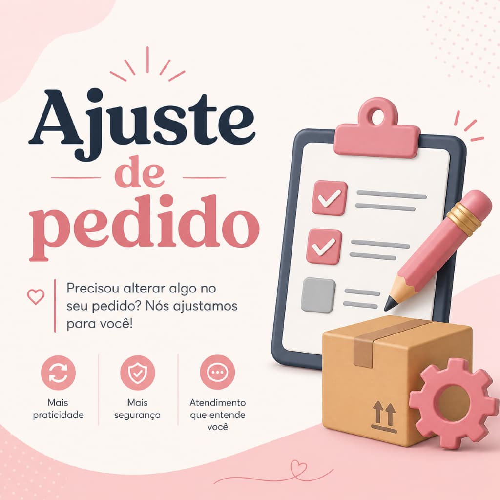 Kit ajuste de pedido