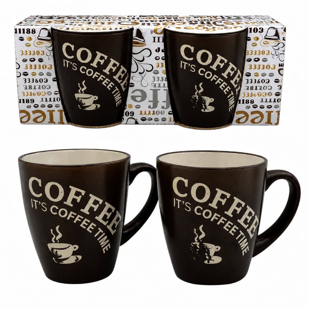Caneca de Cerâmica Estampada Café 200ml – Moderna, Resistente e Ideal para Presente - Envio Rápido