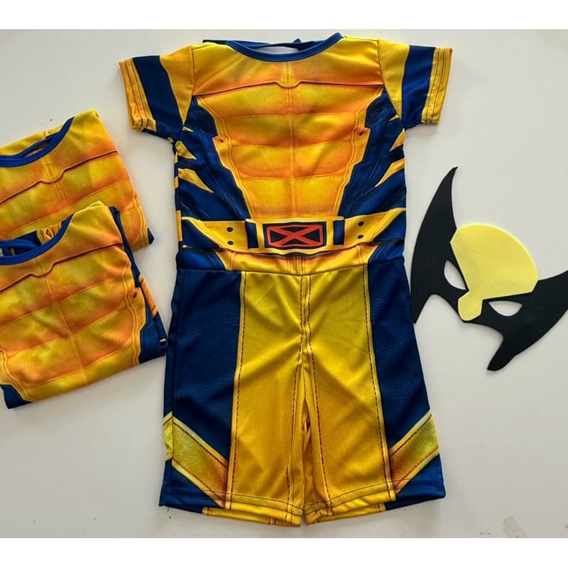fantasia Wolverine (curta sem enchimento) 💛