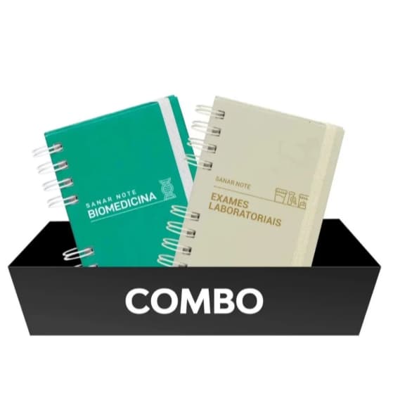 Kit Sanar Note : Biomedicina + Exames Laboratoriais