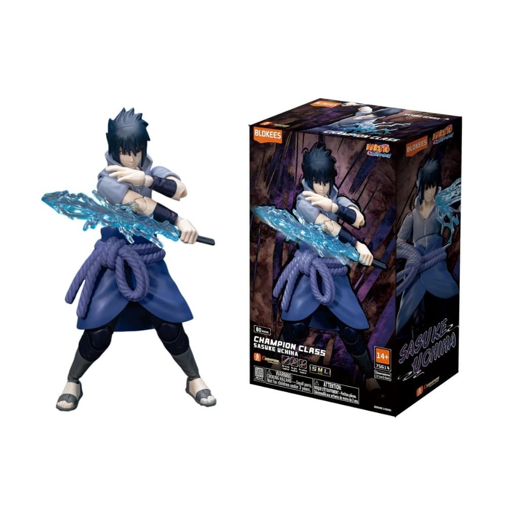 Action Figure Sasuke Uchiha Naruto Shippuden Champion Class Model Kit