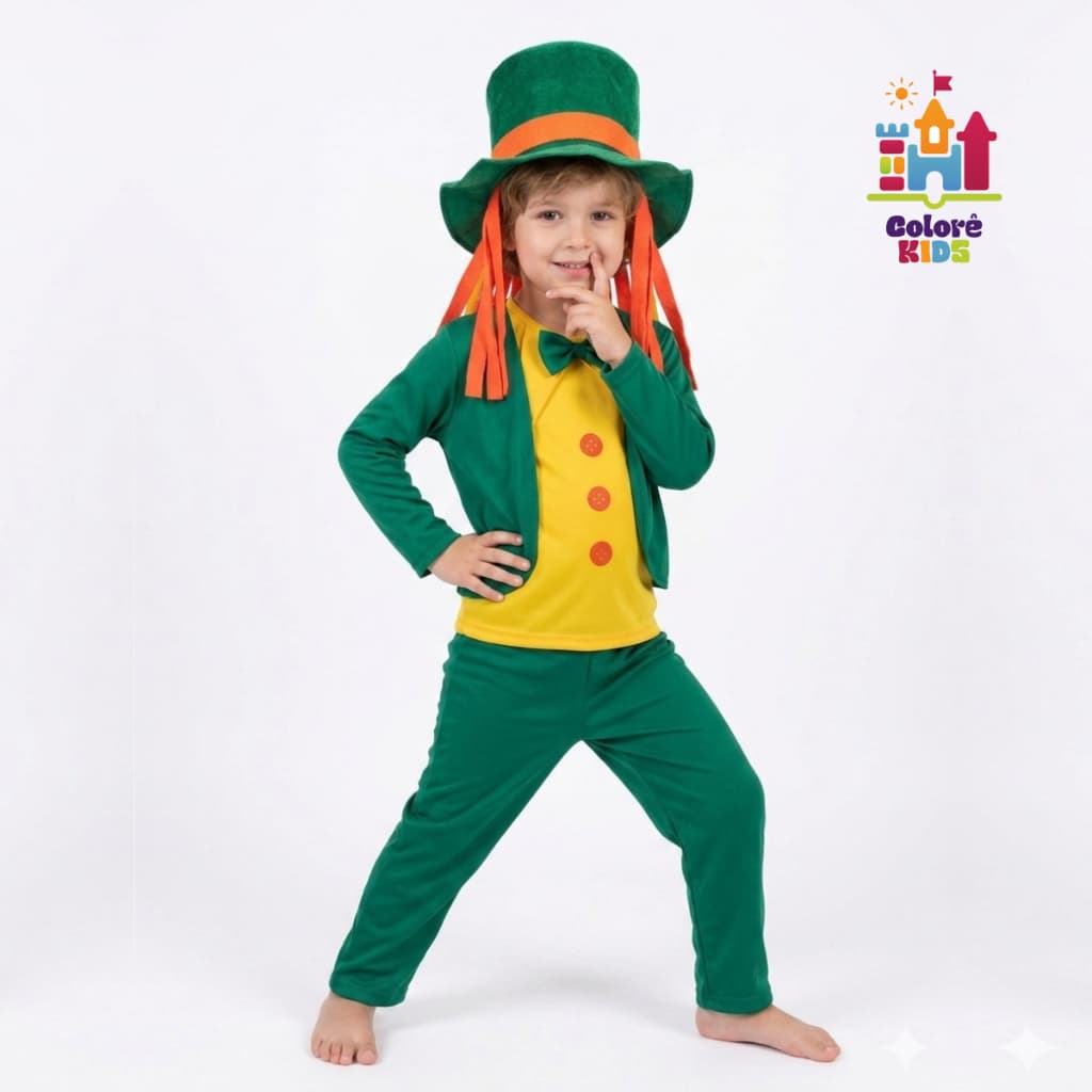 Fantasia Infantil Visconde de Sabugosa com Chapéu
