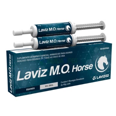 Laviz Mo Horse Suplemento Para Equinos 2 Bisnagas 40g