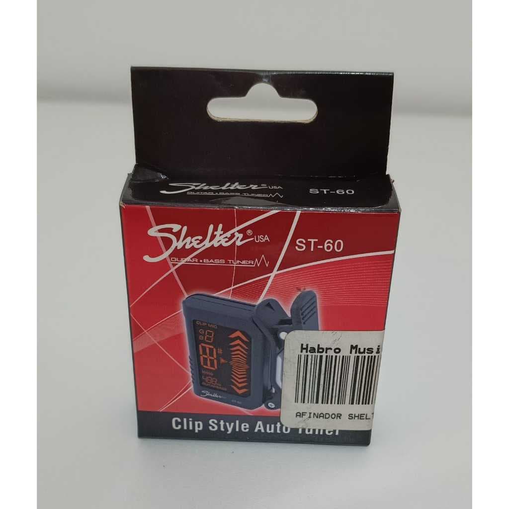 Afinador Digital SHELTER ST-60 - Clip On
