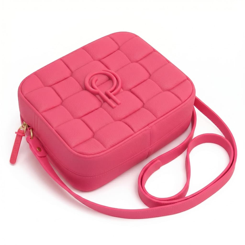 Bolsa Feminina Transversal Pralolla Estilo Matelassê Moderna