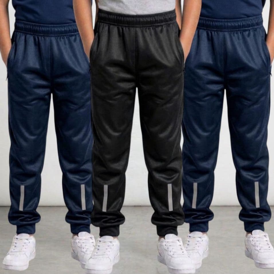 Kit 3 Calças Infantil Juvenil Escolar Unissex Para Uniforme Escola Lazer Conforto e Estilo Promoção