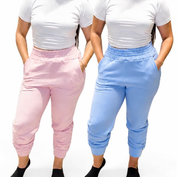 Calça Moletom Jogger Feminina Premium Grossa Tendência