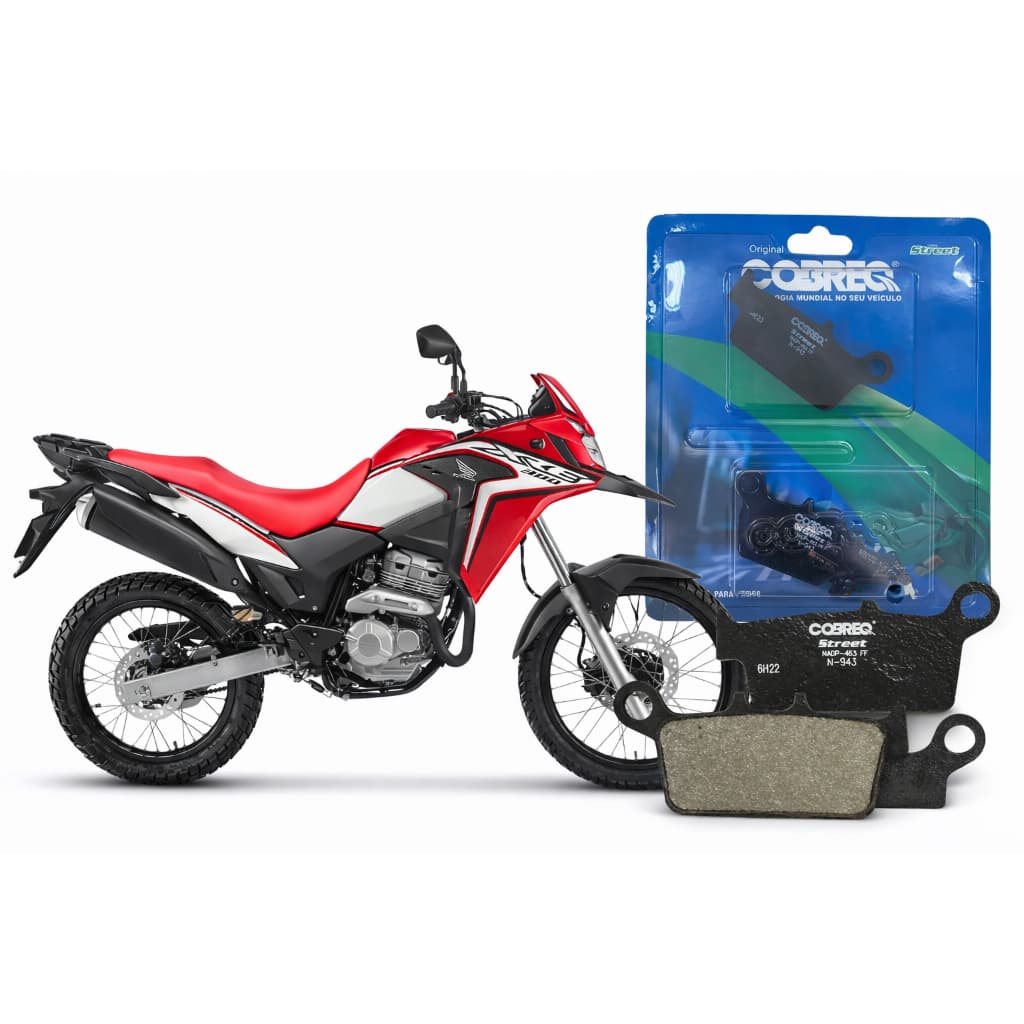 Pastilha Freio Traseiro Honda XRE 300 2009 a 2016 Original Cobreq