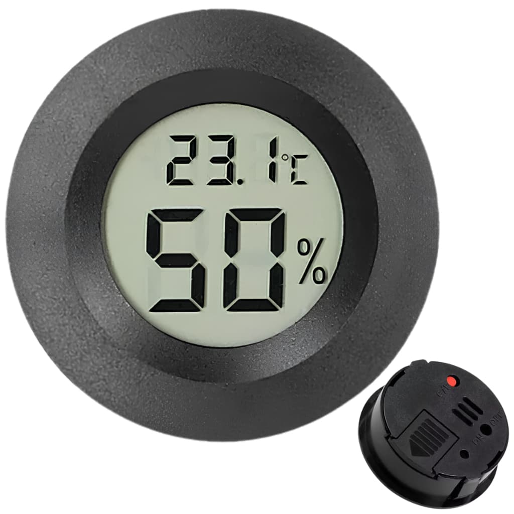 Mini Termômetro E Higrômetro Digital Lcd Alta Precisão