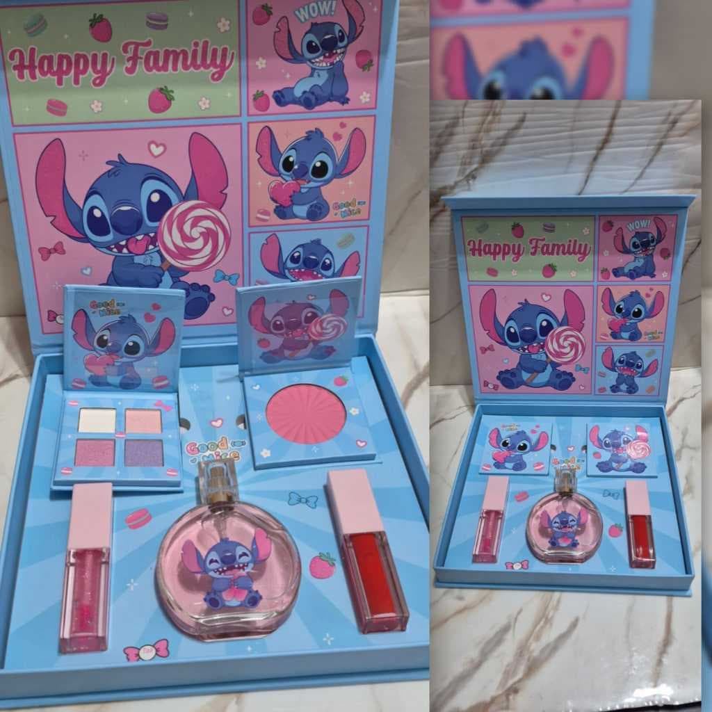 Kit de Maquiagem Estojo Stitch, Divertidamente , Capivara Infantil
