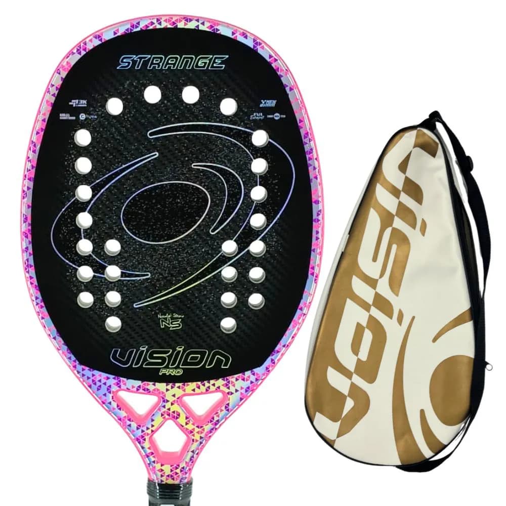 Raquete de Beach Tennis Vision Strange Pro 2026