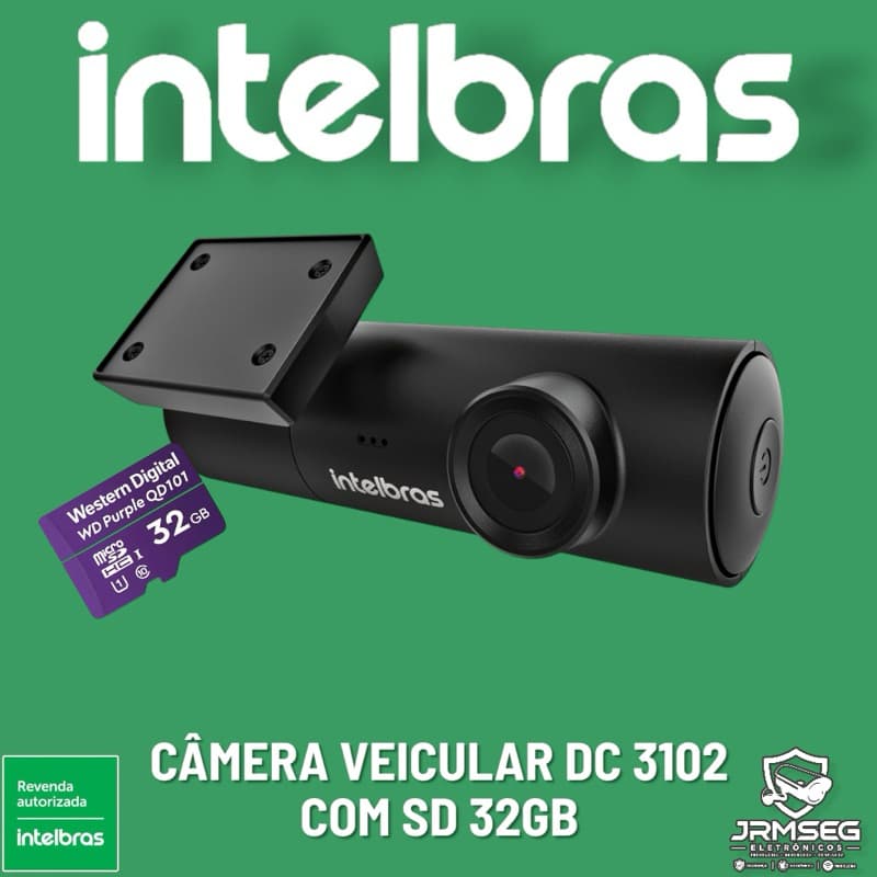 Câmera Veicular Full HD Smart Intelbras DC 3102
