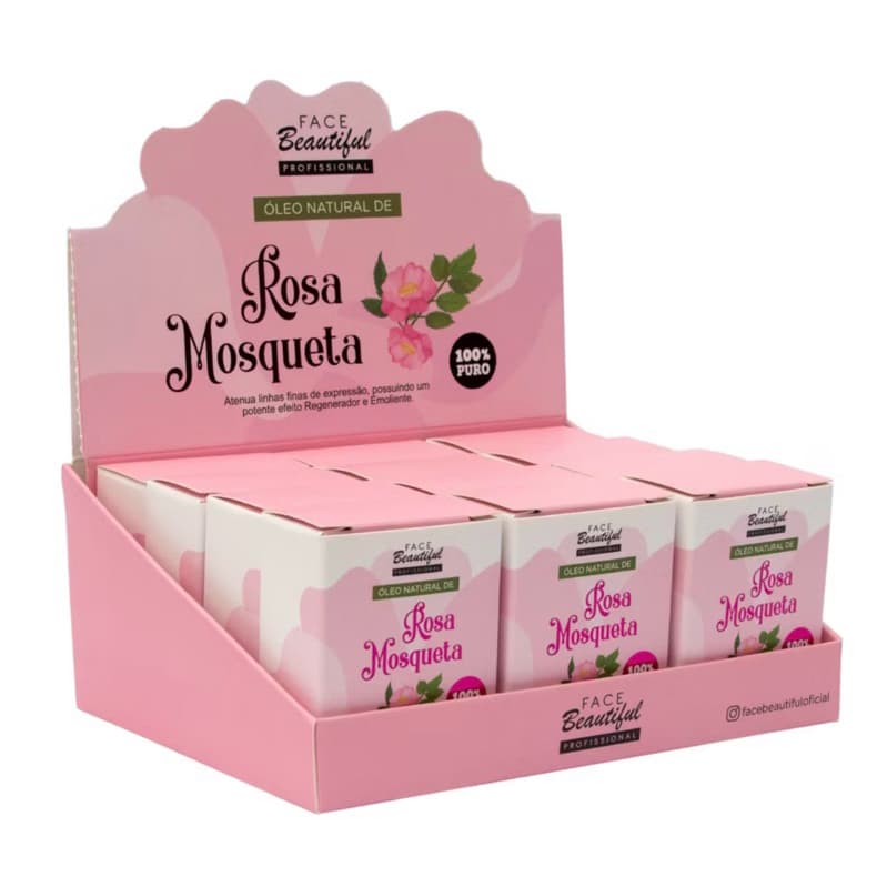 Óleo Rosa Mosqueta 10ml Face Beautiful 100% Puro Facial