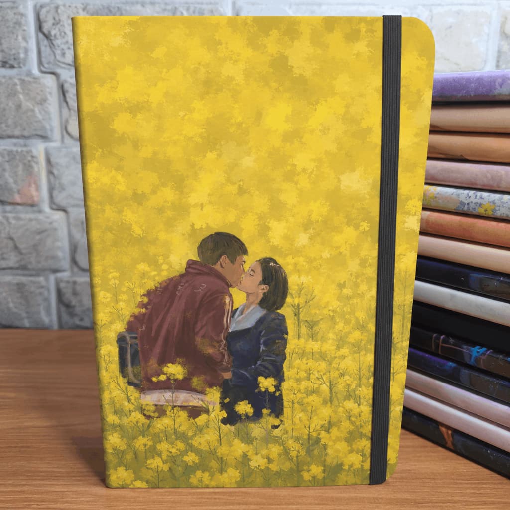Caderno Moleskine Dorama "Se a Vida te Der Tangerinas" – CAPA DURA Criativo 160 PAG Anotações 21x14