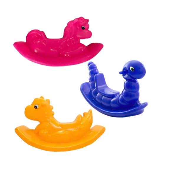 Kit Gangorra Cavalo Nhoca Unicórnio Playground Para Crianças