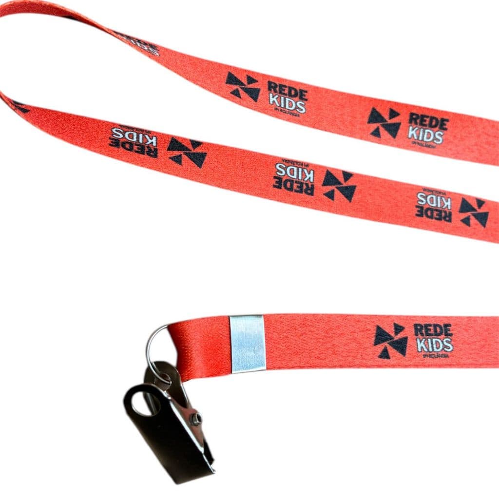 Cordões 15mm para Crachá Personalizados Arte Digital