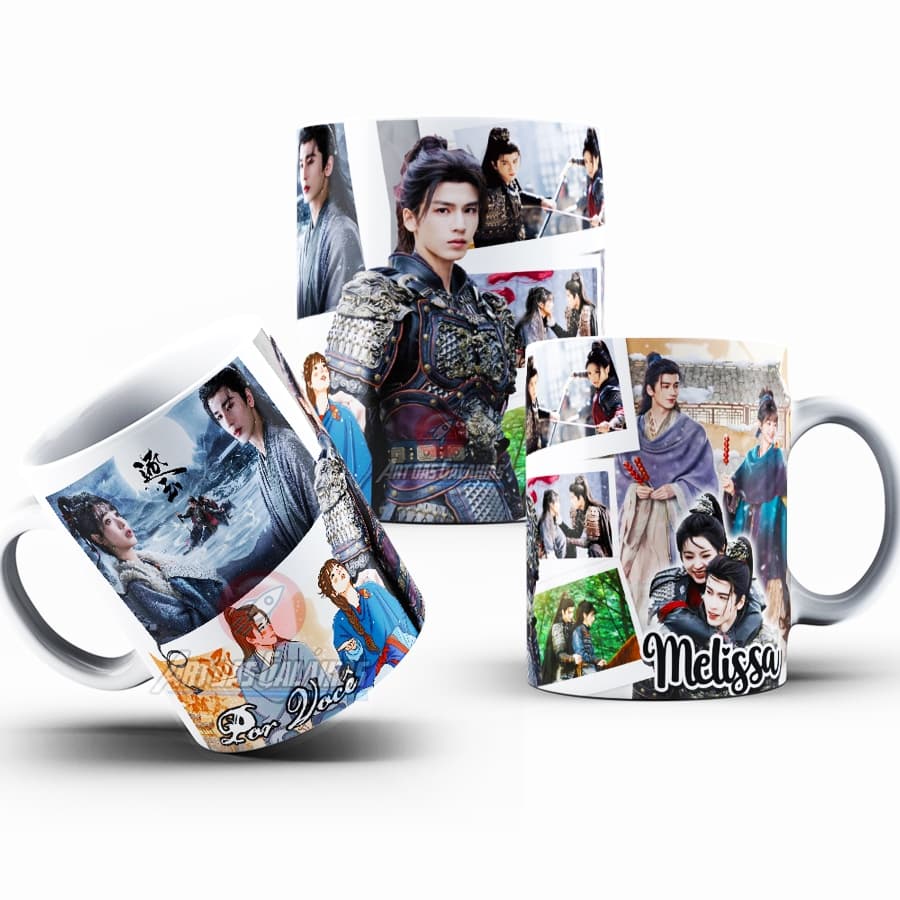 Caneca Dorama Por você Porcelana Personalizada Pursuit of Jade