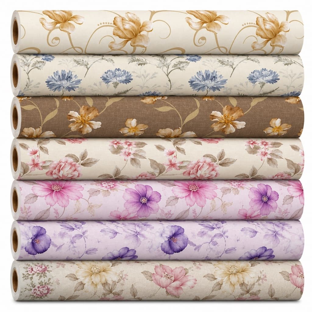 Papel de Parede Autocolante Dream Floral Delicado 5 Metros