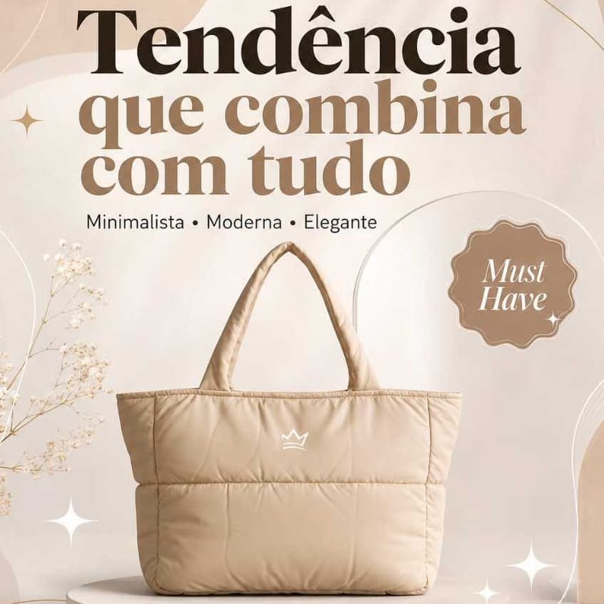 Bolsa Feminina Tote Grande Bolsas Mochila Femininas Universitária Ombro Alça Notebook Academia Praia
