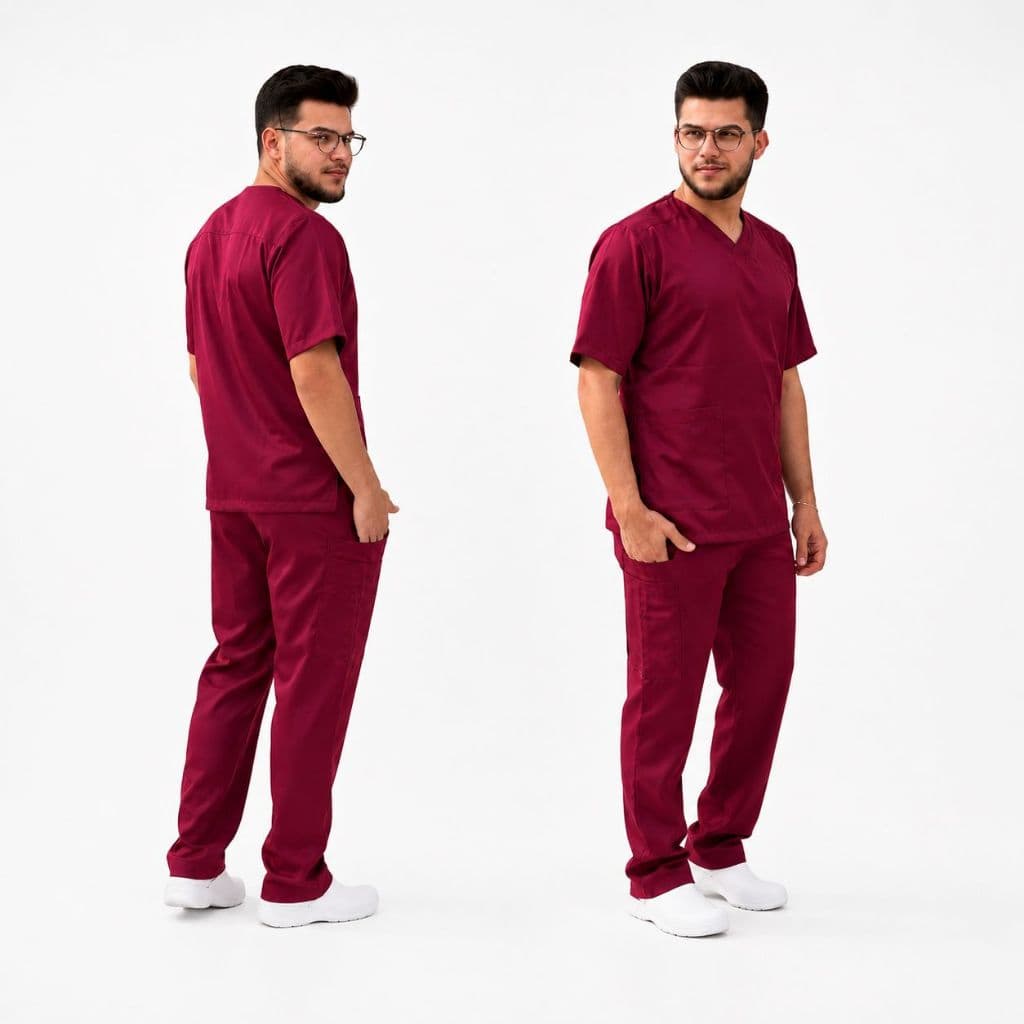 SCRUB PREMIUM Pijama Cirurgico Mawé Roupa Privativa Uniforme Hospitalar Conjunto Pijama Cirúrgico - Unissex