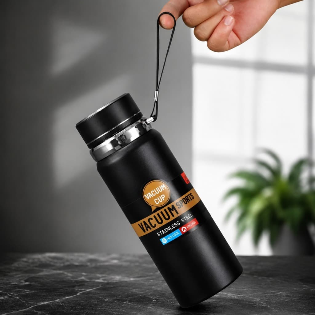 Garrafa Térmica Aço Inox 800ml WU-241