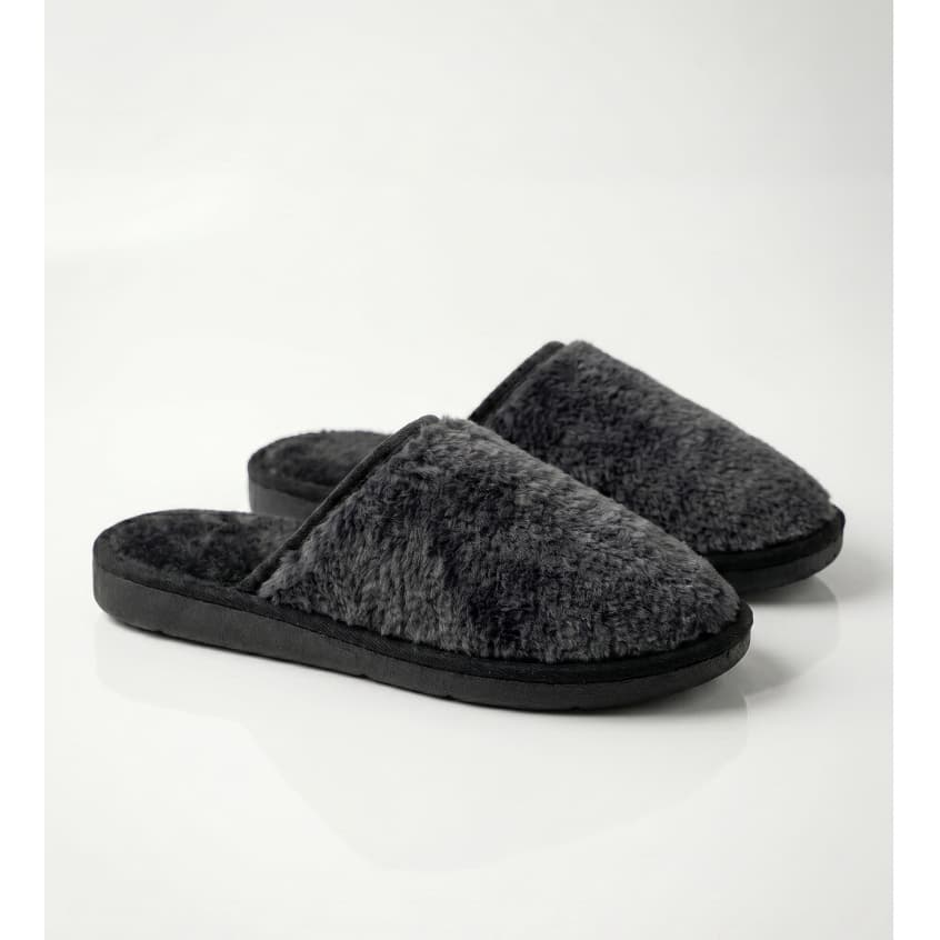Pantufa Unissex Feminino Masculino Forrado em Lã Com Pelinhos Chinelo Sola Baixa Inverno Frio Tendência Moda Pantufas