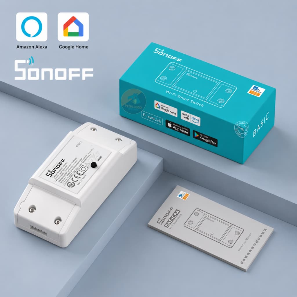 Interruptor Inteligente SONOFF BASIC R4 Wi-Fi – ORIGINAL LACRADO ENVIO IMEDIATO