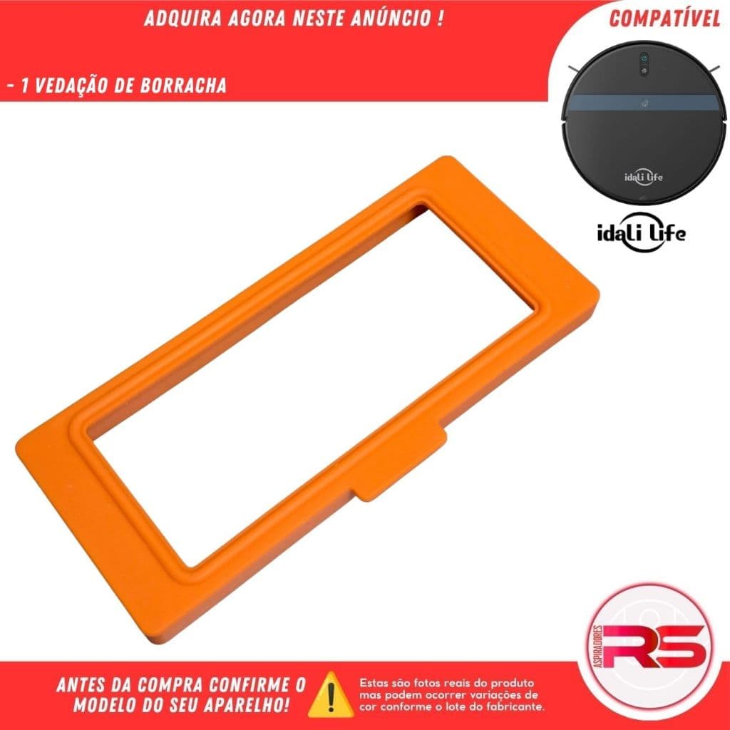 Borracha Vedação Para Robô Aspirador IDALI LIFE V3S PRO DF-ILRO066