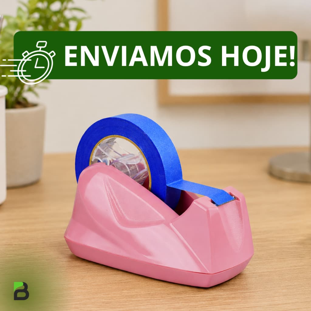 Suporte Porta Durex Fita Adesiva De Mesa Para Escritório Facility Office Anti Derrapante Acrimet 271 Envio Imediato