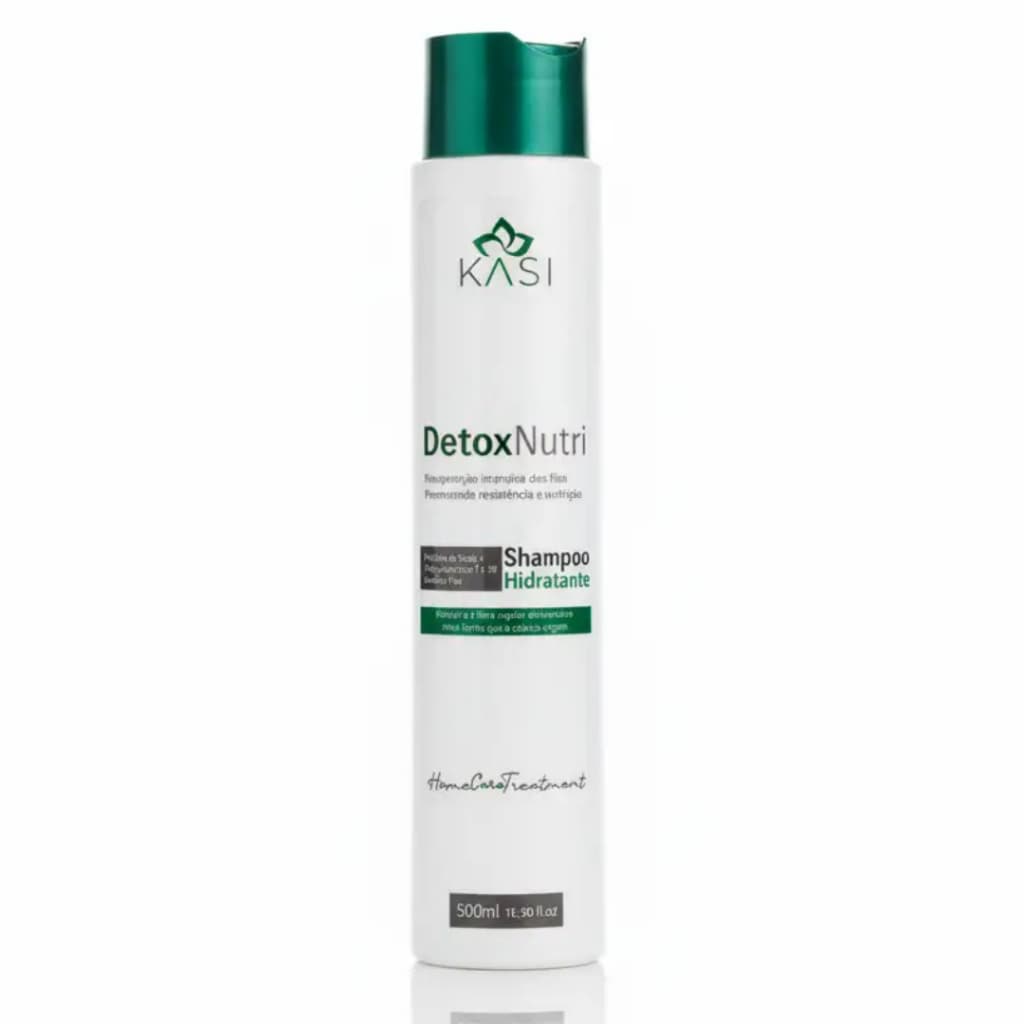 Shampoo Detox Nutri Profissional Kasi 500ml | Recuperação para Cabelos Danificados