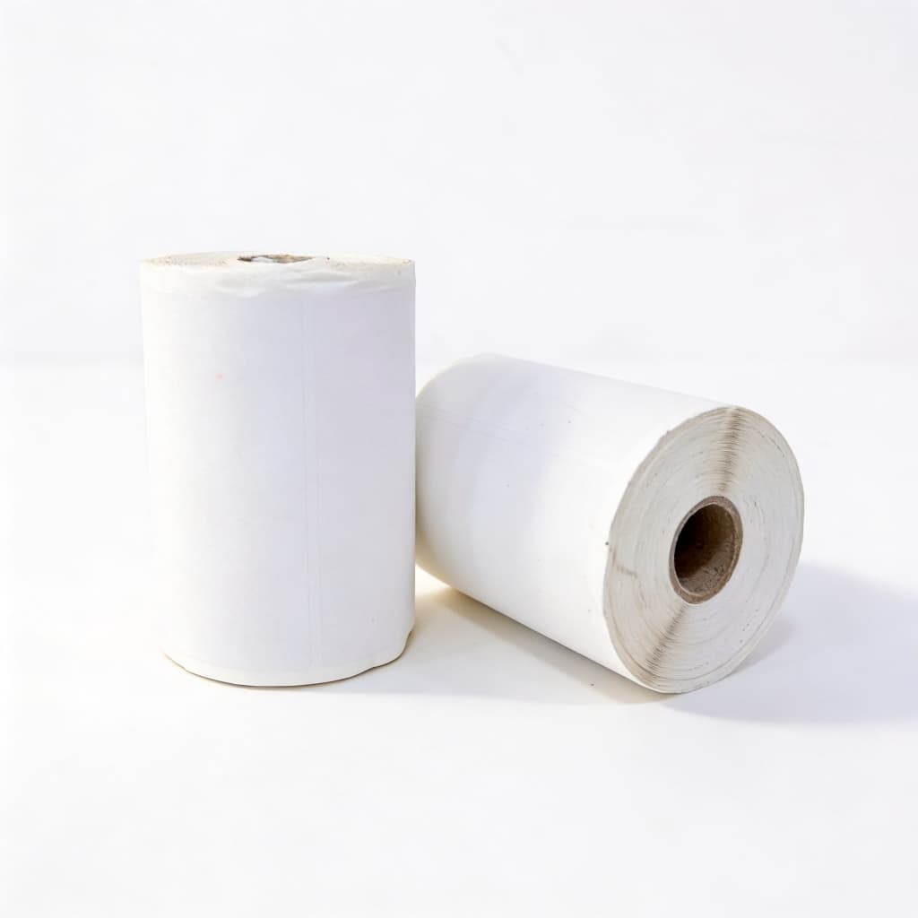 Rolo de Etiqueta Couchê 100x75mm 5 Unid. Compatível com Diversas Impressoras - Alta Qualidade e Durabilidade