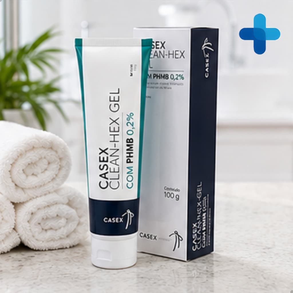 Casex Gel de Limpeza 100g Cleaning Gel With 0,2% PHMB Cheanhex