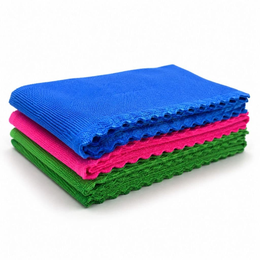 Kit 6 Flanelas Microfibra Automotivo Multiuso Carro Pia Vidro Premium