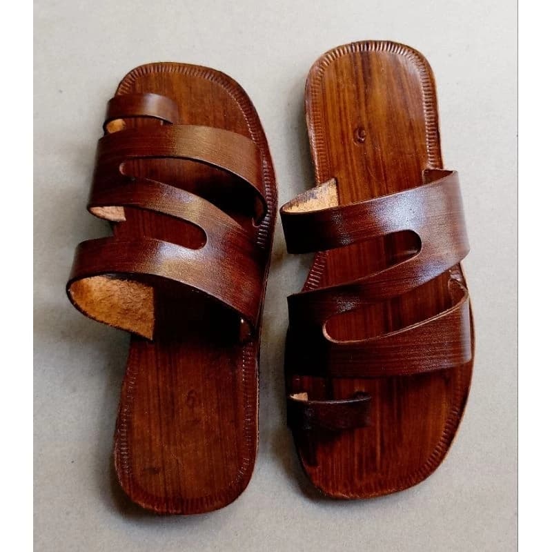 Chinelo de Couro Franciscana Artesanal Z Tradicional Promoção