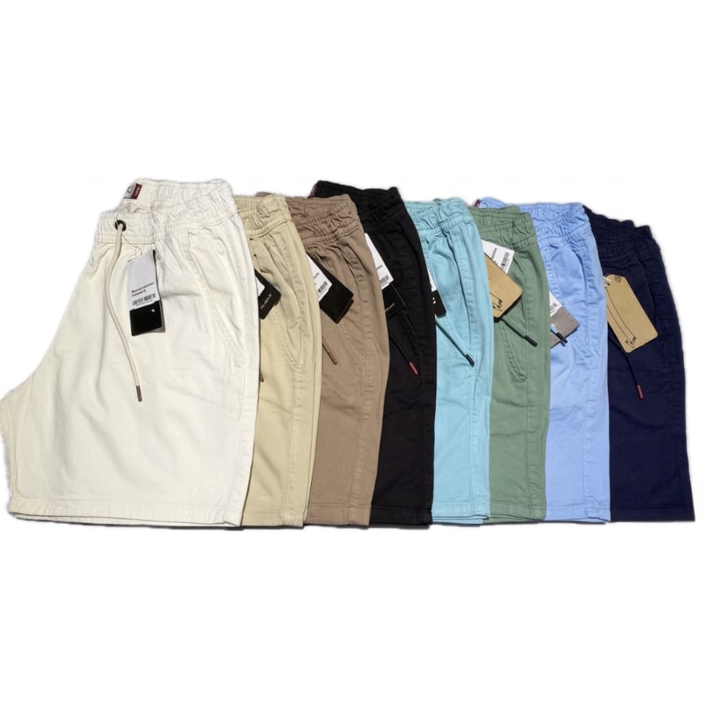 Short Bermuda Masculino de Sarja Premium Mauricinho - Conforto e Leveza