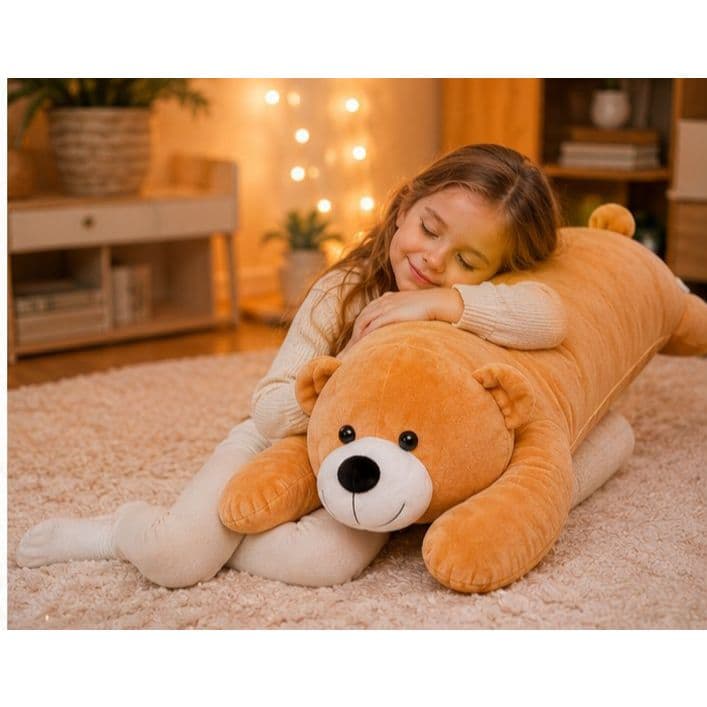 Xuxão Travesseiro Infantil Gigante Pelúcia Urso 90cm Macio