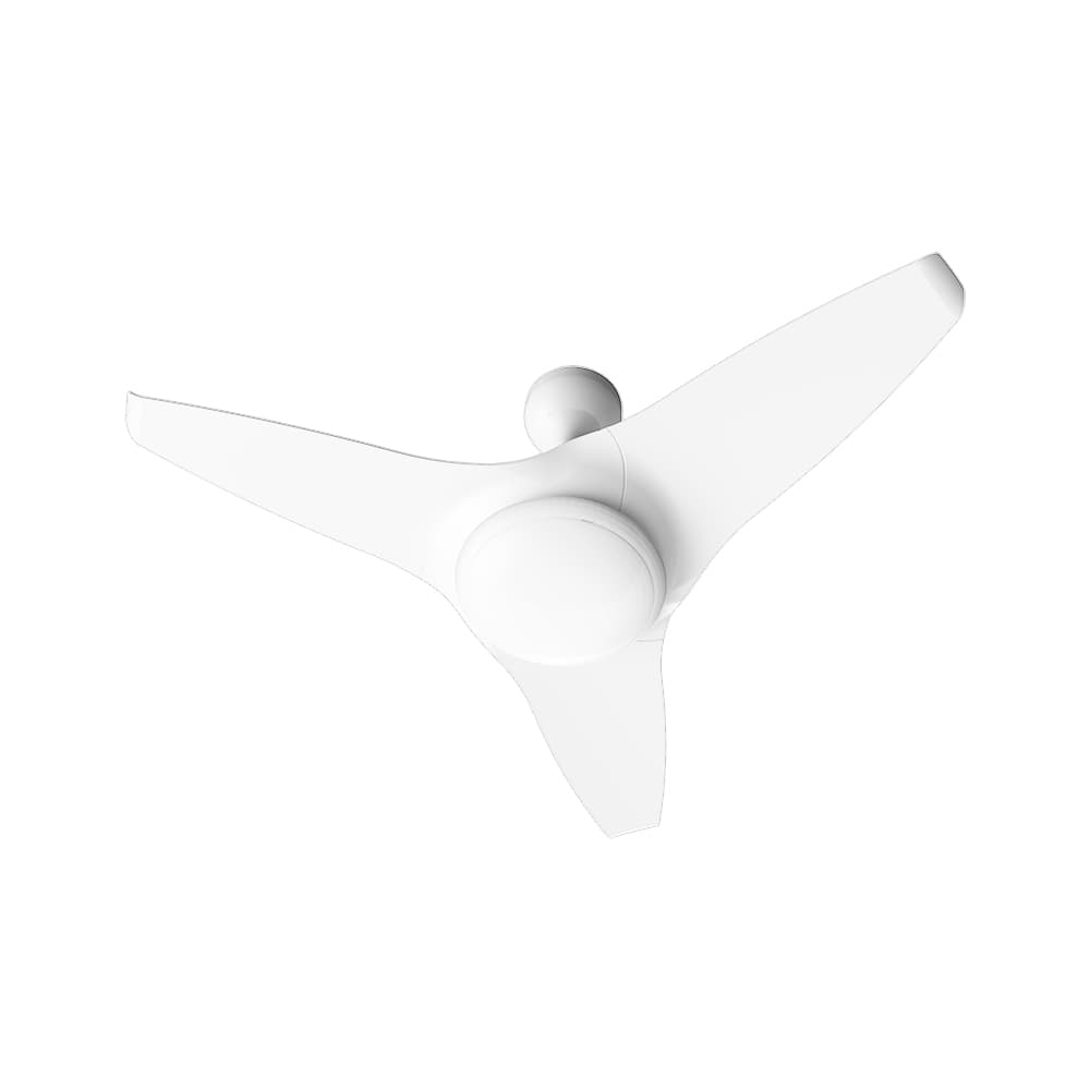 Ventilador de Teto Flow Inverter com Controle Remoto 3 Pás Branco Bivolt Ventisol