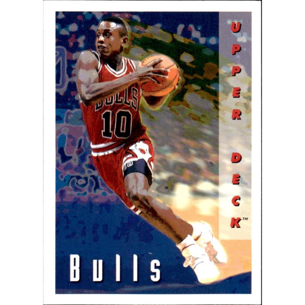 card NBA upper deck chicago bulls 1993 #353 original nova top