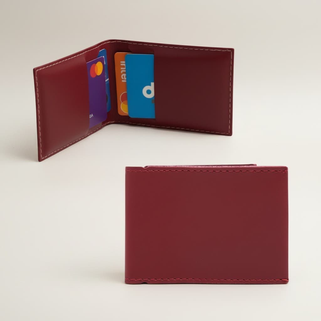 Kit 3 Porta Cartão Feminino Slim