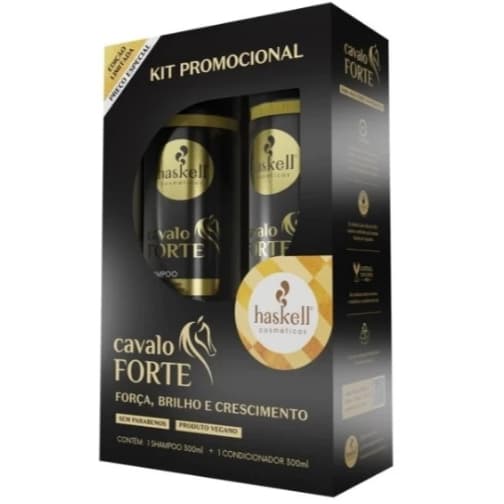 Haskell Cavalo Forte 300ml + 300ml Fortalecimento Original