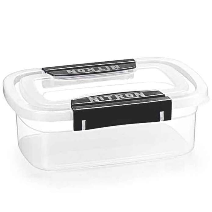 Pote Hermético Ultraforte 2,1 Litros Jumbo Com Travas Laterais Porta Mantimentos BPA Free Nitron