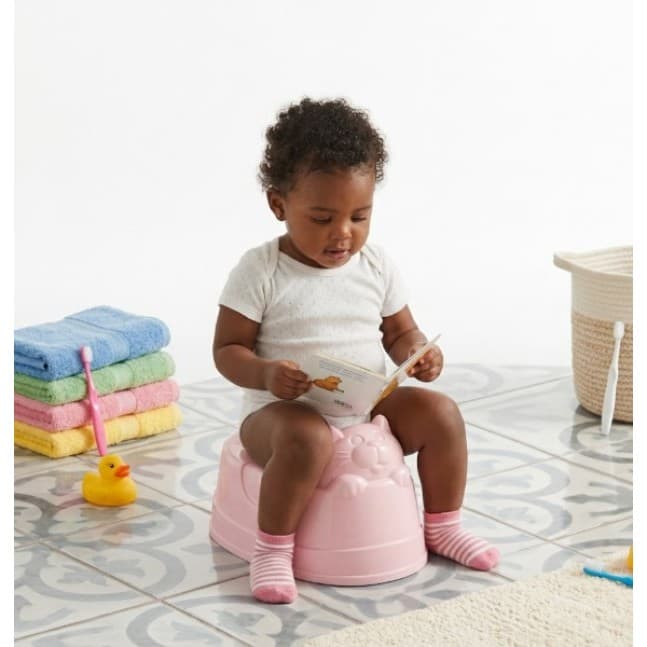 Penico de Bebê Troninho Infantil Desfralde Prático Pinico Resistente Fácil De Limpar Formato Gato Anatômico Envio Rápido