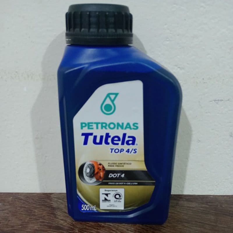 Óleo Fluido de Freio Embreagem dot4 Petronas Tutela Top 4/s Sintético fwvss Dot 4 sae j1704 sistemas hdráulicos