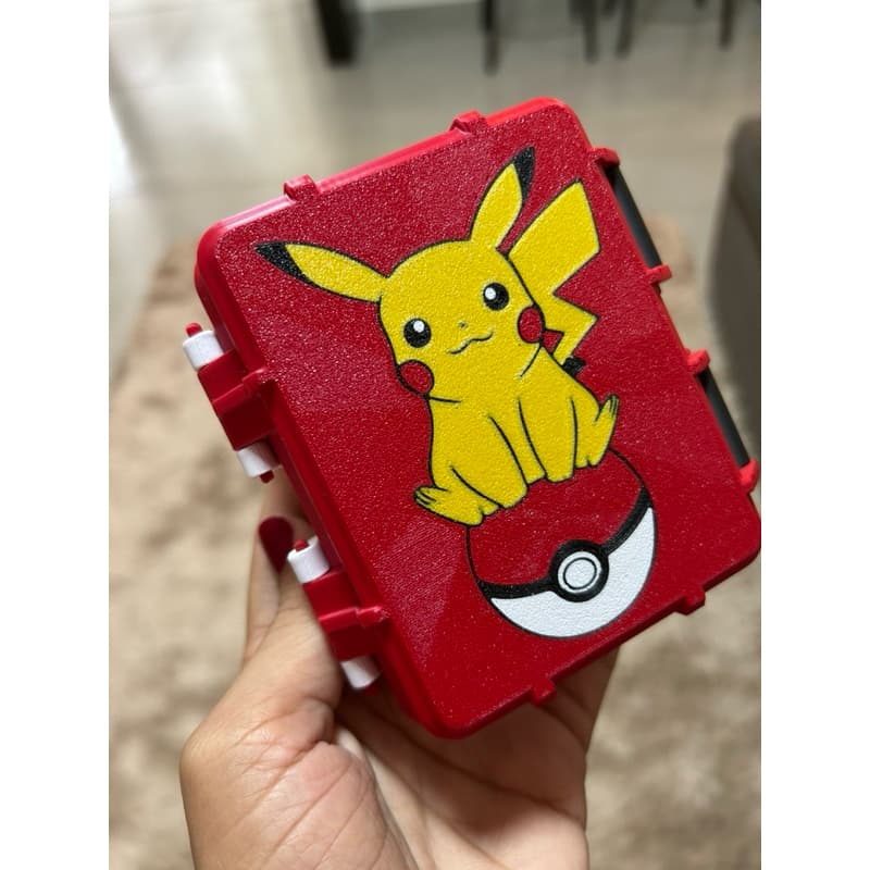 organizador de figurinhas pikachu
