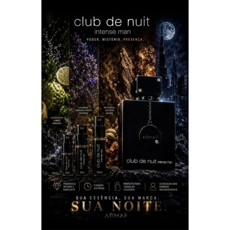 Perfume CLUB NUIT intense man original Árabe
